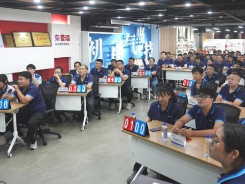 人人讲清静，个个会应急--流通生命通道|菠菜担保网电气举行清静月活动