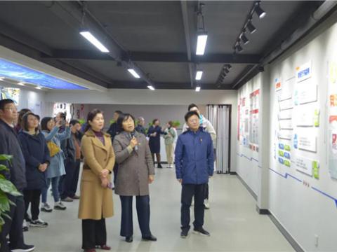 市人大辅导来菠菜担保网集团视察“职工之家”建设情况